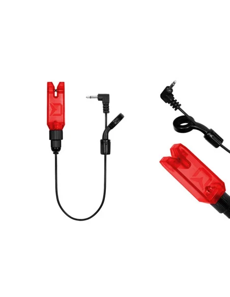 Delphin LightBLOCK RED Indikator LED Hänge Bissanzeiger Bitealarm Magnetkugel Verschluss-Bissanzeiger & Bobbins-JJ-Fishing