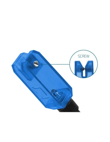 Delphin LightBLOCK YELLOW Indikator LED Hänge Bissanzeiger Bitealarm Magnetkugel Verschluss-Bissanzeiger & Bobbins-JJ-Fishing