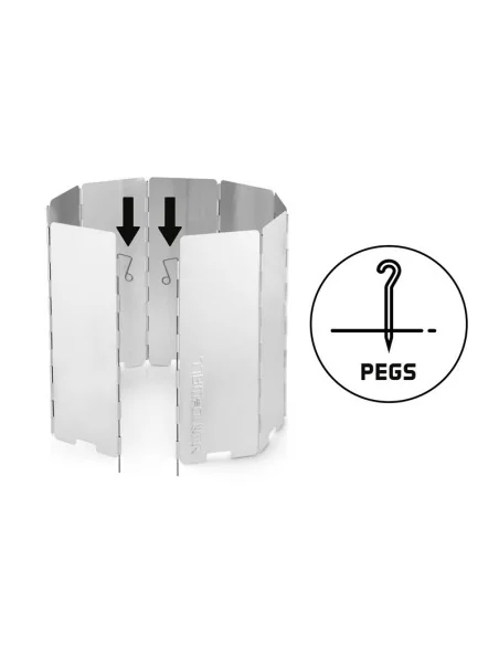 Stove Wind Guard Delphin WindWALL | Delphin.sk e-shop