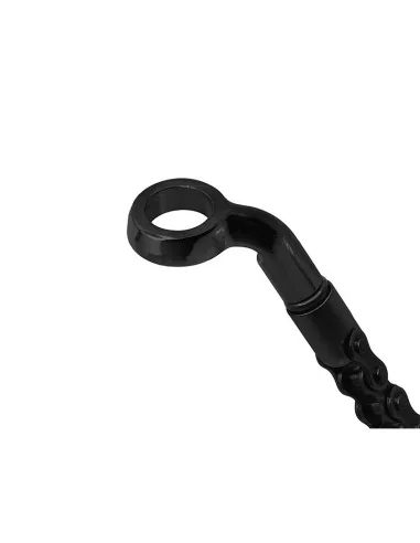 Delphin INOX Black Bissanzeiger mit Hängekette Edelstahl-Bissanzeiger & Bobbins-JJ-Fishing