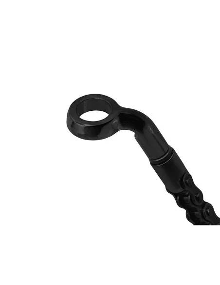 Delphin INOX Black Bissanzeiger mit Hängekette Edelstahl-Bissanzeiger & Bobbins-JJ-Fishing