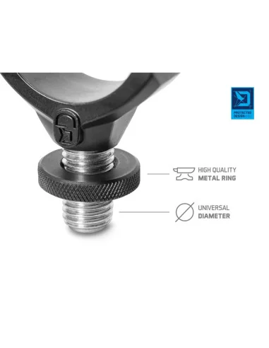 Delphin LOX Rod Lock Rutengurt Fester Sitz am Rod Pod Angelruten Sicherung-Rutenzubehör-JJ-Fishing