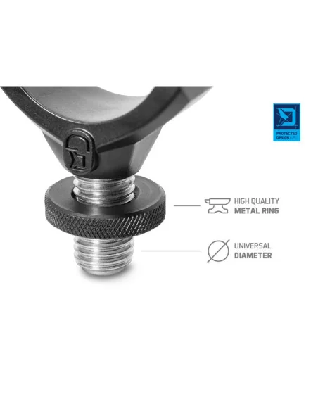 Delphin LOX Rod Lock Rutengurt Fester Sitz am Rod Pod Angelruten Sicherung-Rutenzubehör-JJ-Fishing