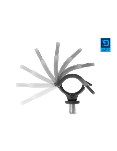 Delphin LOX Rod Lock Rutengurt Fester Sitz am Rod Pod Angelruten Sicherung-Rutenzubehör-JJ-Fishing