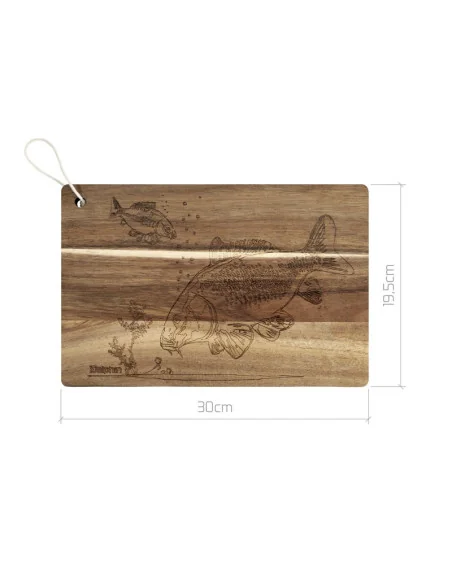 Delphin CarpBOARD Küchenbrett Karpfen Schneidebrett Angler Kitchen