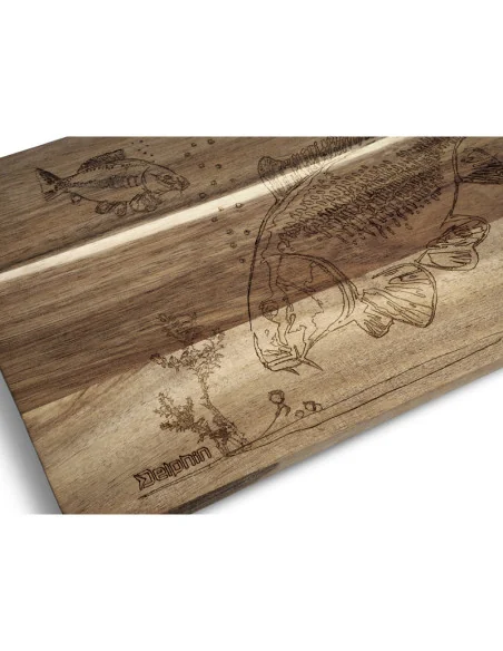 Delphin CarpBOARD Küchenbrett Karpfen Schneidebrett Angler Kitchen
