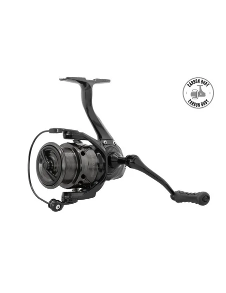 Delphin GRAYX 3T 3000 Carbon Spinnrolle Feeder Rolle Premium Edition Angelrolle-Rollen-JJ-Fishing