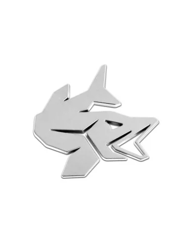 Delphin PIKE CHROM 3D Aufkläber Sticker Hecht Angler-Diverse Geschenkideen-JJ-Fishing