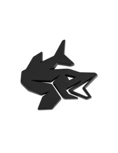 Delphin PIKE BLACK 3D Aufkläber Sticker Hecht Angler-Diverse Geschenkideen-JJ-Fishing