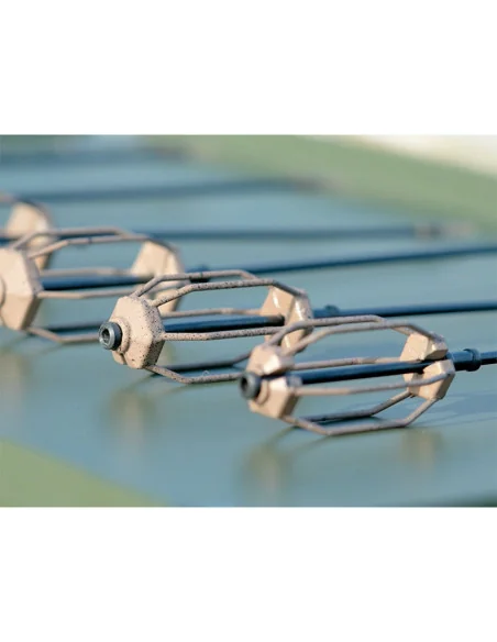 Delphin EazySIX 30g Futterkorb Anti Tangle Quick Change Lead Blei Futterspirale Long Distance