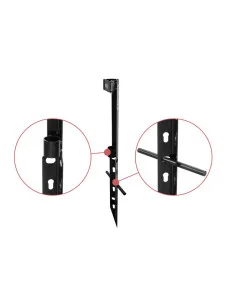 Delphin EXTREME 100cm Welsrutenhalter Massieve Ausführung Cat Rodholdall Rutenständer Fluss-Rod Pod´s, Banksticks & Buzzerbar... 2