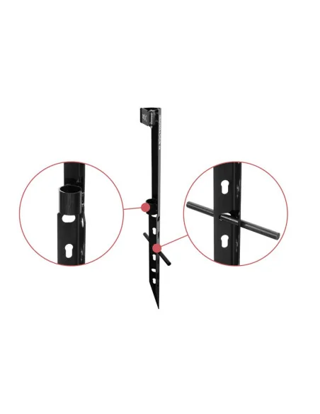 Delphin EXTREME 100cm Welsrutenhalter Massieve Ausführung Cat Rodholdall Rutenständer Fluss-Rod Pod´s, Banksticks & Buzzerbar...