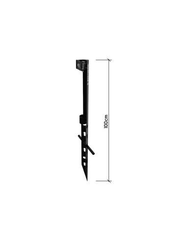 Delphin EXTREME 100cm Welsrutenhalter Massieve Ausführung Cat Rodholdall Rutenständer Fluss-Rod Pod´s, Banksticks & Buzzerbar...