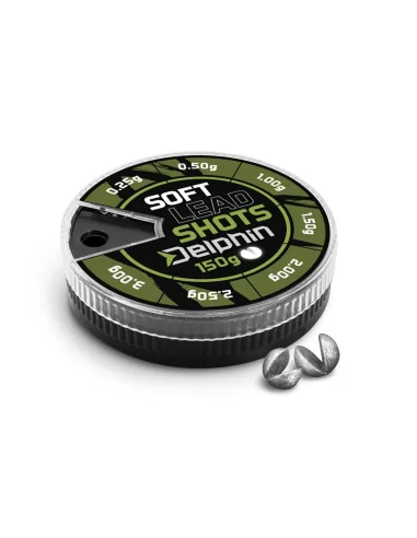 Delphin SOFT LEADS 150g  0,25-3,0g Auswuchtbleie Bleischrot Klemmbleie Float Fishing