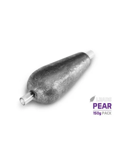 Delphin LEADS Set of Pear Sinkers with a Tube - Rybárske potreby