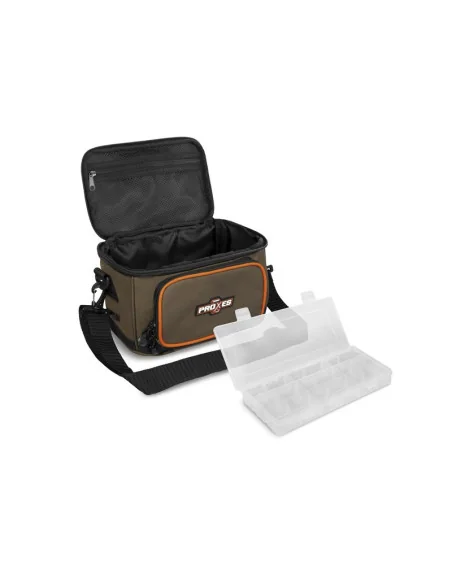 Delphin PROXES Easy L Tasche mit Köderboxen Umhängetasche Spinnfischen Angeltasche Predator Bag-Taschen-JJ-Fishing