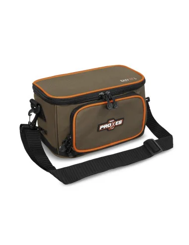 Delphin PROXES Easy L Tasche mit Köderboxen Umhängetasche Spinnfischen Angeltasche Predator Bag