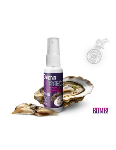 Delphin STINX SPRAY 30ml Muschel Dipp-Spray Predator Spray Extra Intensiev Raubfisch Angelköder-Dip´s-JJ-Fishing