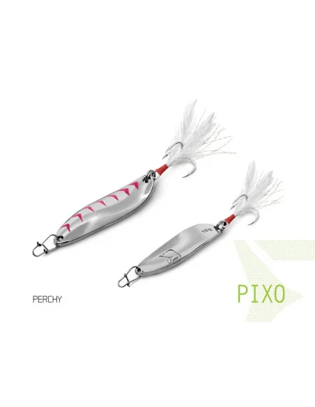 Delphin PIXO 10g WAMP Profi Blinker Größe 6 Extra Scharf Raubfisch Köder Spinnangeln