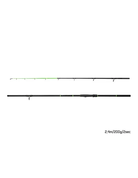 Delphin DUNAY Carp 2,4m 200g Boot Karpfenrute Angelrute Extra Stark Spod Rute