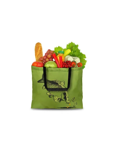 Delphin ShopBAG CARP 50x45cm Einkaufstasche Mehrweg Reißfeste Shoppingbag
