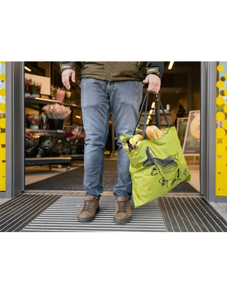 Delphin ShopBAG CARP 50x45cm Einkaufstasche Mehrweg Reißfeste Shoppingbag