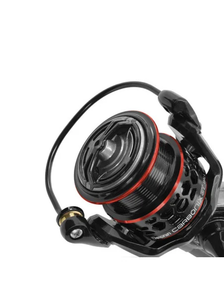 Delphin CarbonIX 3T 3000 Spinnrolle Carbon Edition Predator Profi Angelrolle-Rollen-JJ-Fishing