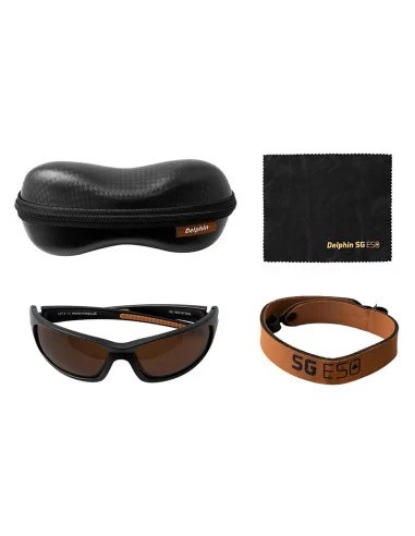 Delphin Polarized sunglasses SG ESO Polaroid Sonnenbrille mit Tasche und Band-Polaroid Brillen & Zubehör-JJ-Fishing
