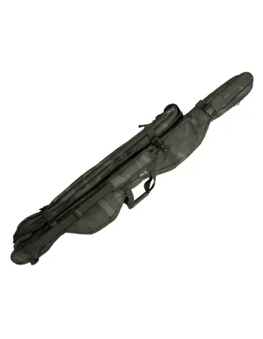 Sonik BANK-TEK 3 ROD 10Ft COMPACT SLEEVE Camo Rutentasche Angelruten Tasche