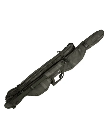 Sonik BANK-TEK 3 ROD 10Ft COMPACT SLEEVE Camo Rutentasche Angelruten Tasche
