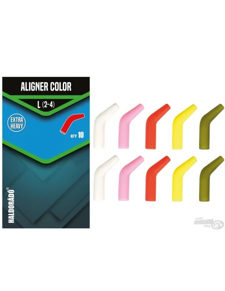 Haldorado Aligner Color Large Kicker Multi Color 5 Stück-Endtackle-JJ-Fishing