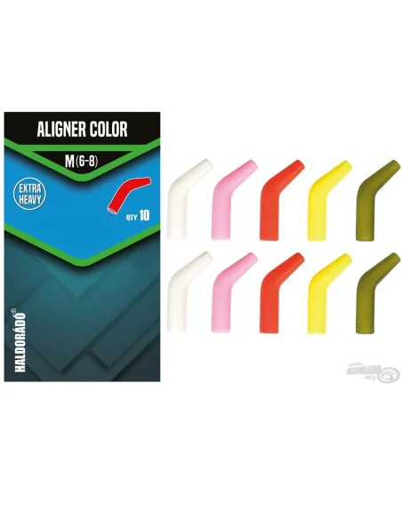 Haldorado Aligner Color Medium Kicker Multi Color 5 Stück-Endtackle-JJ-Fishing