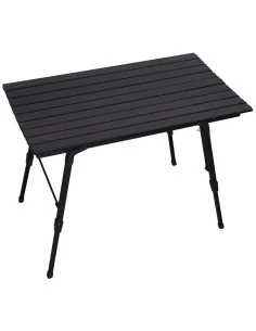 Sonik HI-LO Session Table 1 Stück schwarzer höhenverstellbarer Camping Angeltisch mit Transporttasche-Bivvy Table - Tische-JJ...