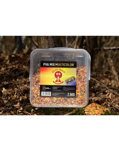 Dudi Bait PVA Mix Multicolor Ready to use in Bucket 2,5 kg 4x World Winner-Köder-JJ-Fishing
