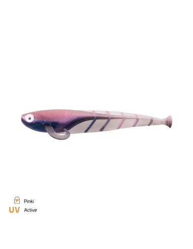 Zeck Fishing Quappie Pinki 12cm 7,3g 3 Stück Innovation von Sebastian Hänel Gummiköder Zander Barsch Spinnfischen-Gummifische...