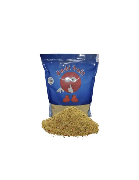 Dudi Bait Groundbait Super Hot 1kg Wettkampf Staubfutter 4x World Winner-Köder-JJ-Fishing