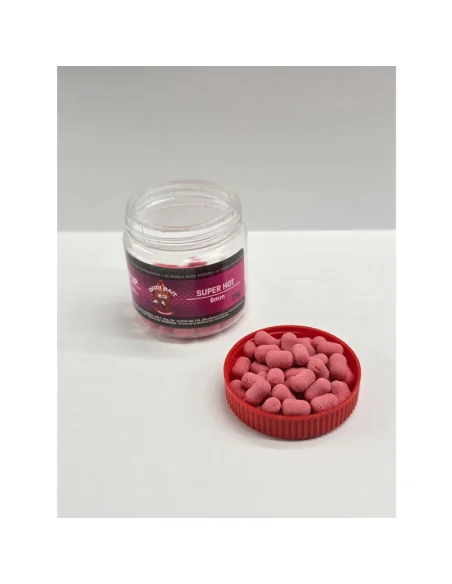 Dudi Bait Pop Up Super Hot 8 mm Dumbell Method Feeder 4x World Winner