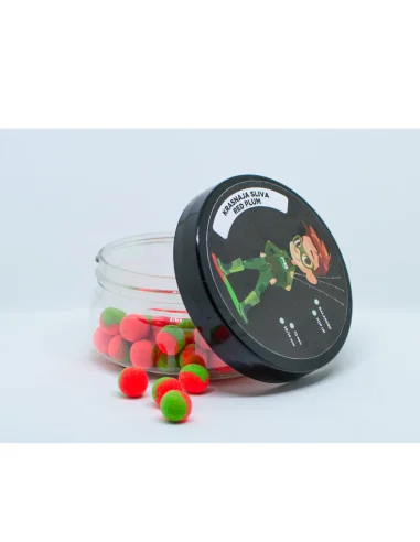 Boilie Academy Pop Up Red Plum 10mm Auftreibende Köder Method Feeder-Köder-JJ-Fishing