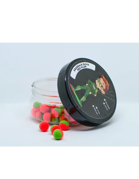 Boilie Academy Pop Up Red Plum 10mm Auftreibende Köder Method Feeder-Köder-JJ-Fishing