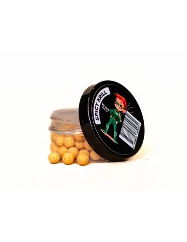 Boilie Academy Pop Up Spicy Krill 10mm Auftreibende Köder Method Feeder-Köder-JJ-Fishing