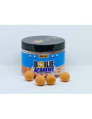 Boilie Academy Pop Up Spicy Krill 14mm Auftreibende Köder-Köder-JJ-Fishing