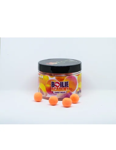 Boilie Academy Pop Up Sweet Peach 14mm Auftreibende Köder-Köder-JJ-Fishing