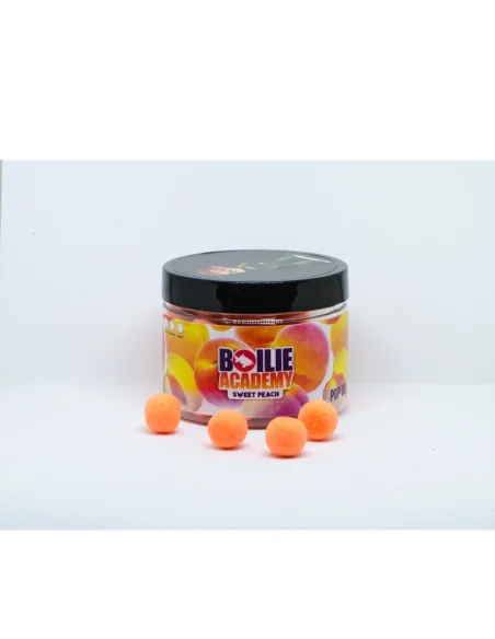 Boilie Academy Pop Up Sweet Peach 14mm Auftreibende Köder-Köder-JJ-Fishing