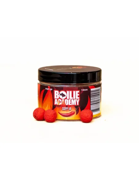 Boilie Academy Pop Up SS-PP Extra Hot 14mm Auftreibende Köder-Köder-JJ-Fishing