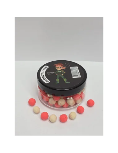 Boilie Academy Pop Up Bloody Liver 10mm Auftreibende Köder Method Feeder-Köder-JJ-Fishing