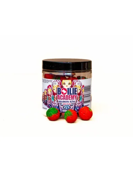 Boilie Academy Balanced 18mm Red Plum Wafter Hookbaits-Hookbaits-JJ-Fishing