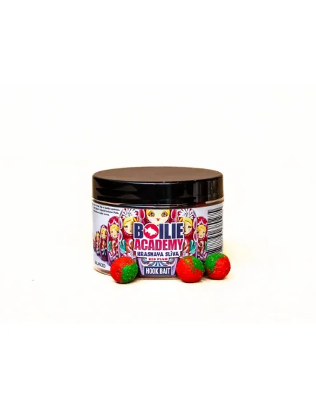 Boilie Academy Balanced 14mm Red Plum Wafter Hookbaits-Hookbaits-JJ-Fishing