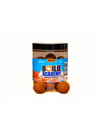 Boilie Academy Balanced 24mm Spicy Krill Wafter Hookbaits