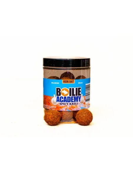 Boilie Academy Balanced 24mm Spicy Krill Wafter Hookbaits