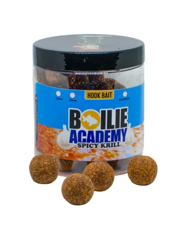 Boilie Academy Balanced 18mm Spicy Krill Wafter Hookbaits-Hookbaits-JJ-Fishing